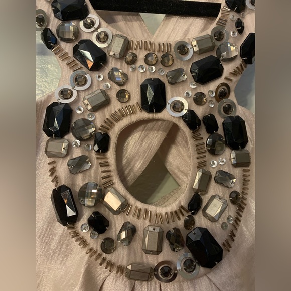 Alexia Admor Size S Wedding Guest Dress, Cross Back, Embellished - Picture 3 of 6